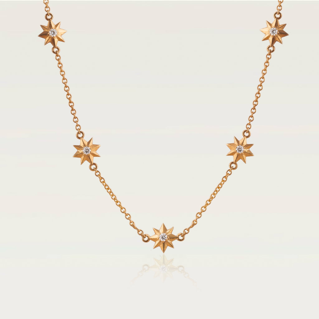 ★美品★chieko+★the star necklace Enchanting Star Necklace - Brighton