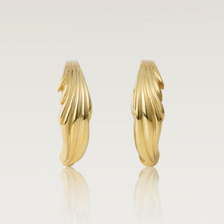 Gold Eagle Earrings