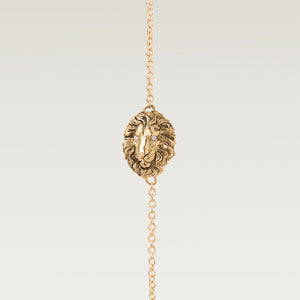 Gold Lion Bracelet