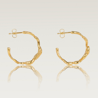 Gold Octopus Earrings