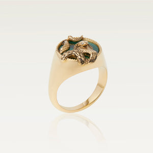 Gold Snake Ring