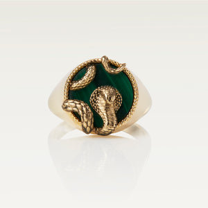 Gold Snake Ring