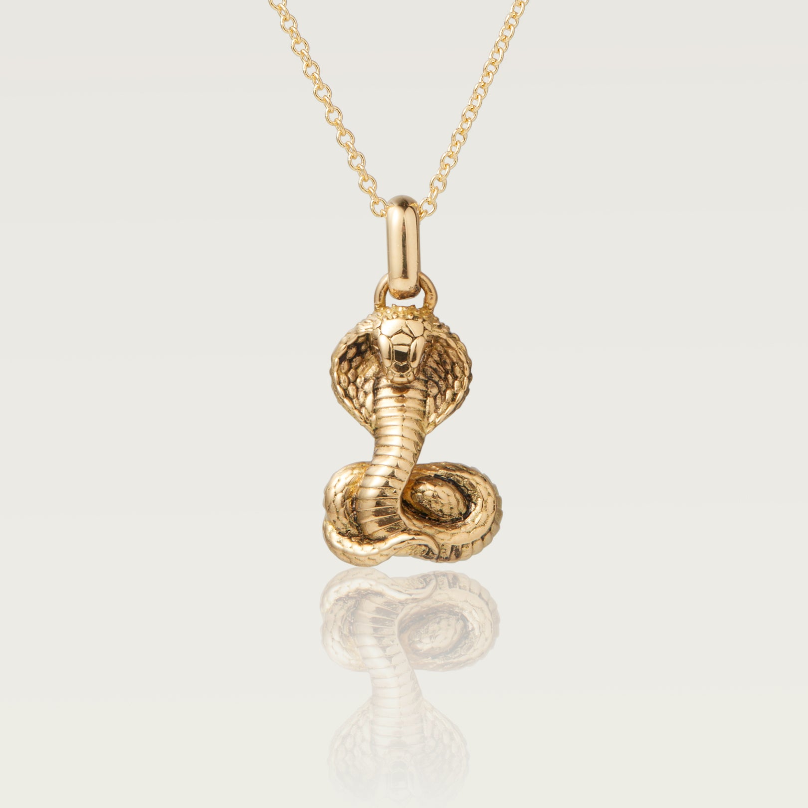 Gold Snake Necklace