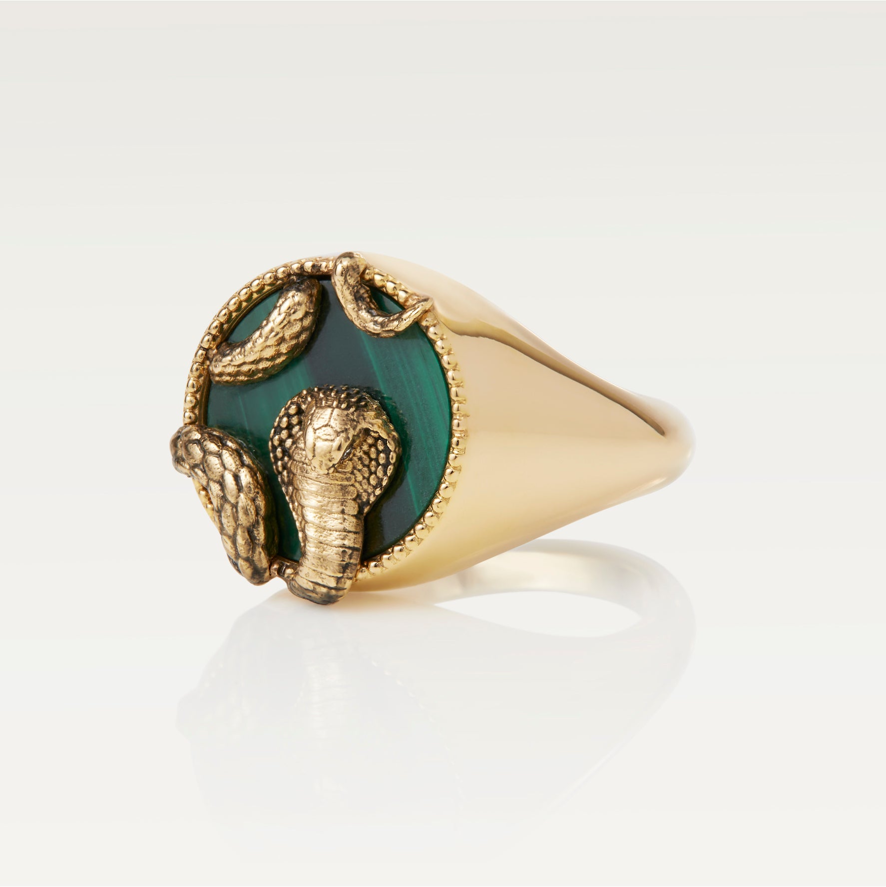 Gold Snake Ring