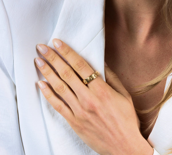 model wearing emillie collection